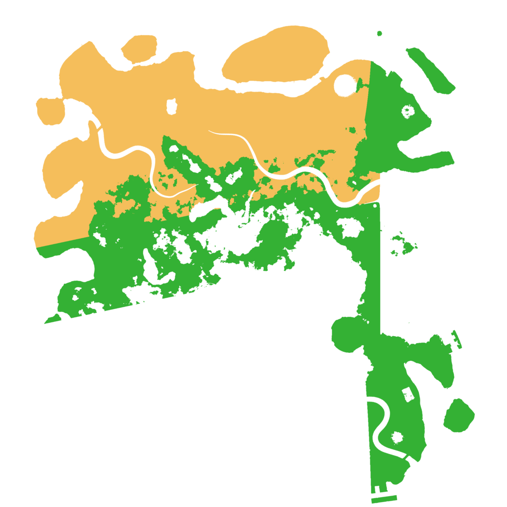 Biome Rust Map: Procedural Map, Size: 4000, Seed: 4940004