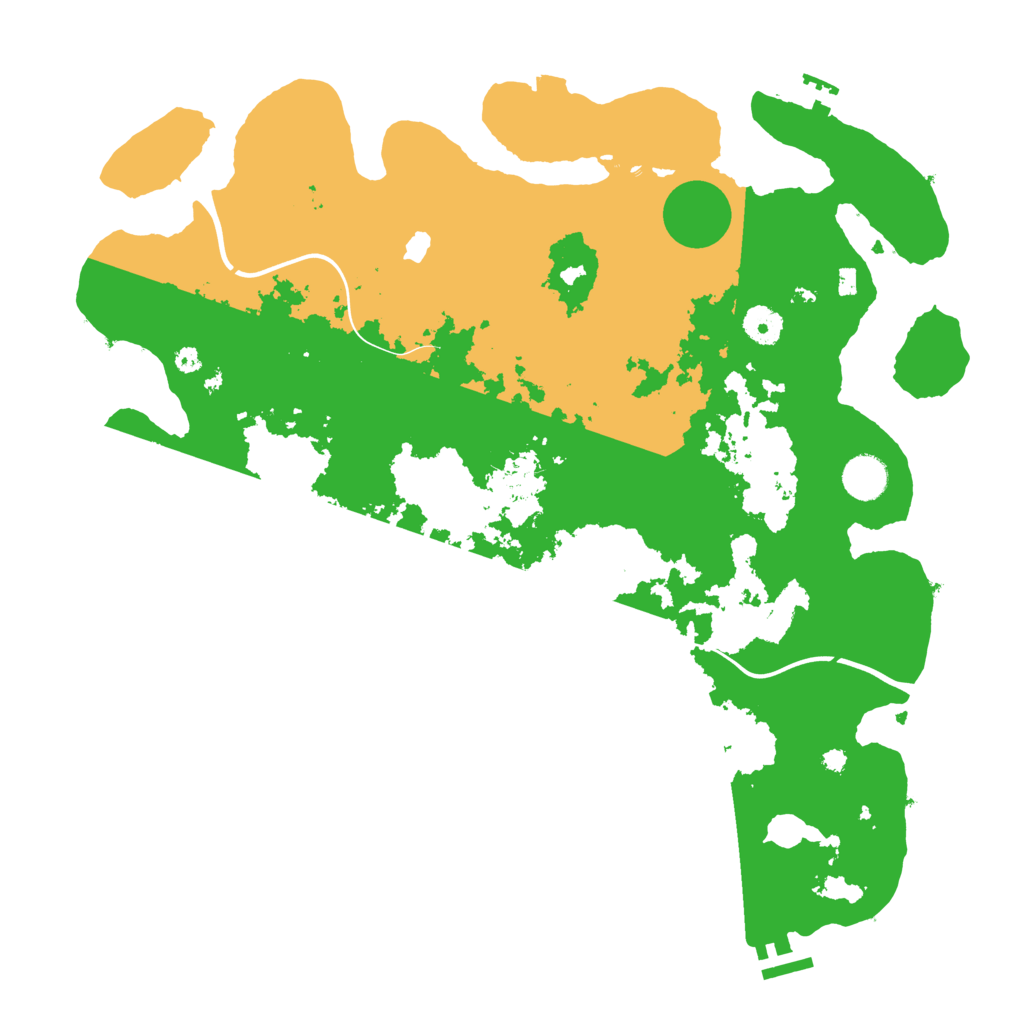 Biome Rust Map: Procedural Map, Size: 4000, Seed: 1117245853
