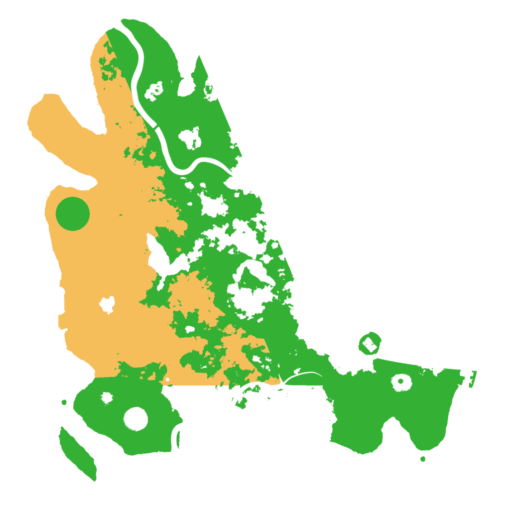 Biome Rust Map: Procedural Map, Size: 4000, Seed: 150943589
