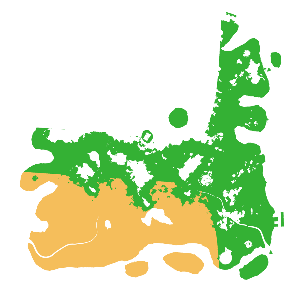 Biome Rust Map: Procedural Map, Size: 4250, Seed: 52848