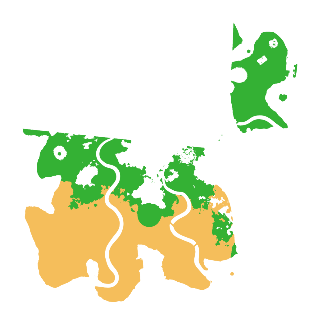 Biome Rust Map: Procedural Map, Size: 3600, Seed: 89202119