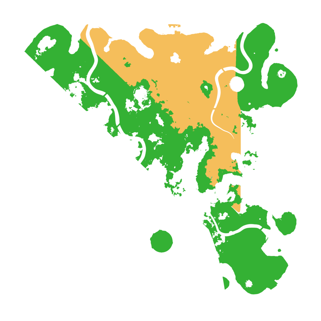 Biome Rust Map: Procedural Map, Size: 4000, Seed: 2425104