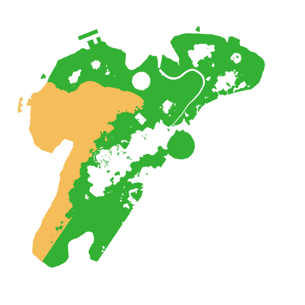 Biome Rust Map: Procedural Map, Size: 3000, Seed: 1682291438
