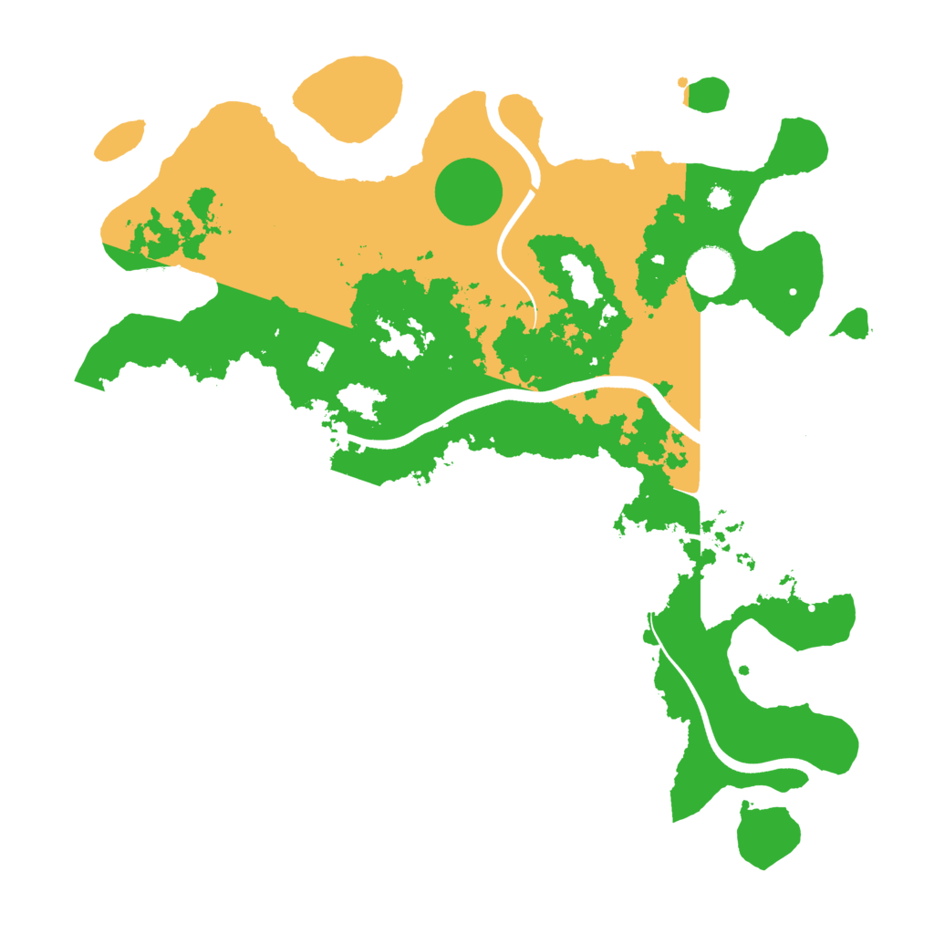 Biome Rust Map: Procedural Map, Size: 3650, Seed: 5878155