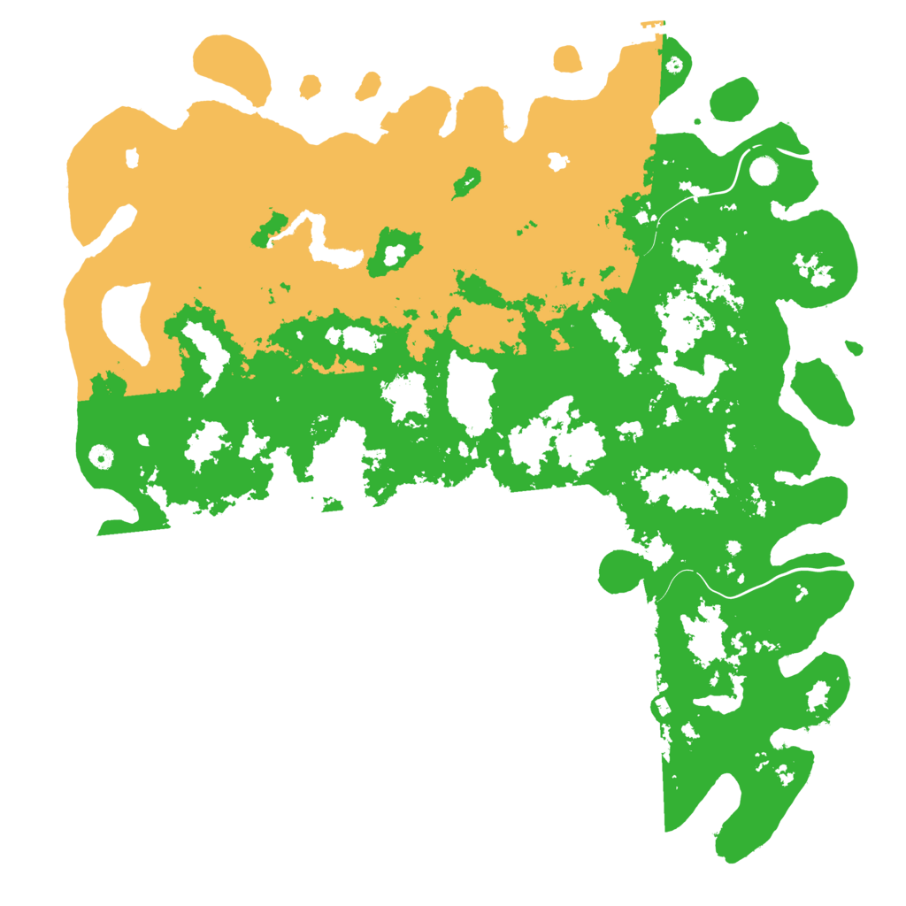 Biome Rust Map: Procedural Map, Size: 5600, Seed: 97436778