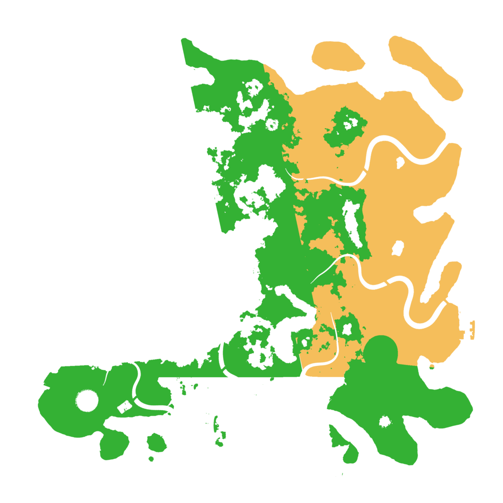 Biome Rust Map: Procedural Map, Size: 4000, Seed: 1867593361