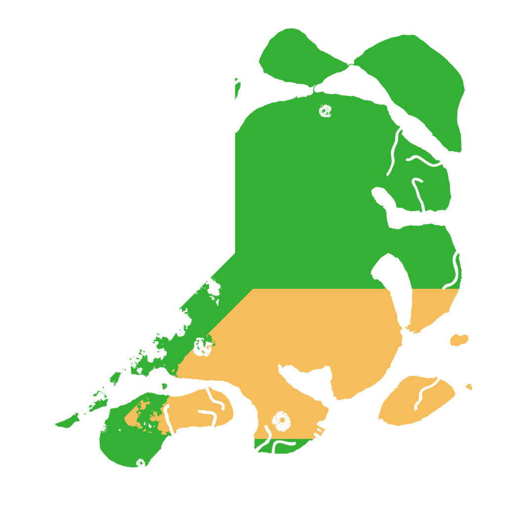 Biome Rust Map: Procedural Map, Size: 4000, Seed: 972950