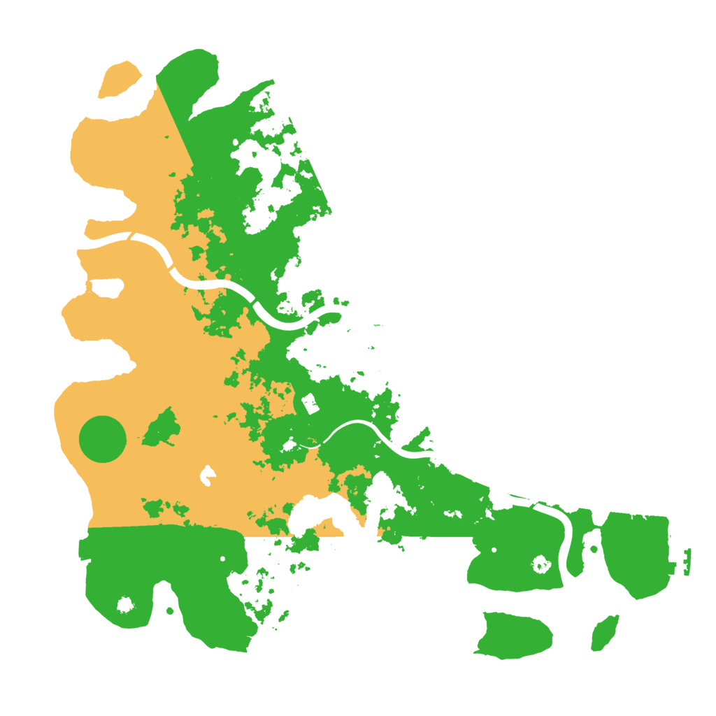 Biome Rust Map: Procedural Map, Size: 4000, Seed: 434089