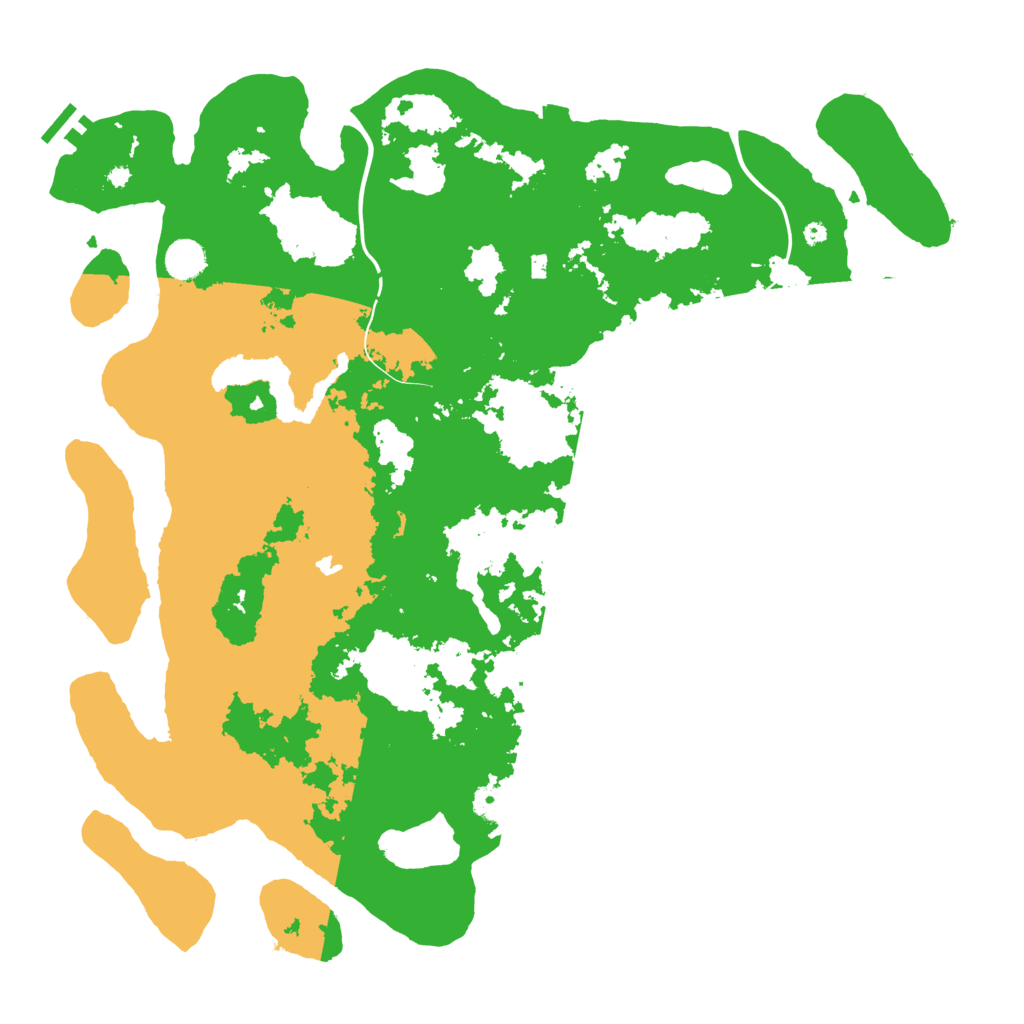 Biome Rust Map: Procedural Map, Size: 4500, Seed: 456217853