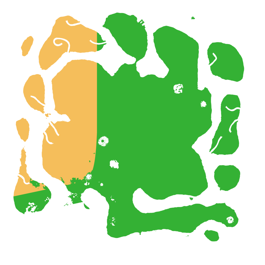 Biome Rust Map: Procedural Map, Size: 4000, Seed: 6192