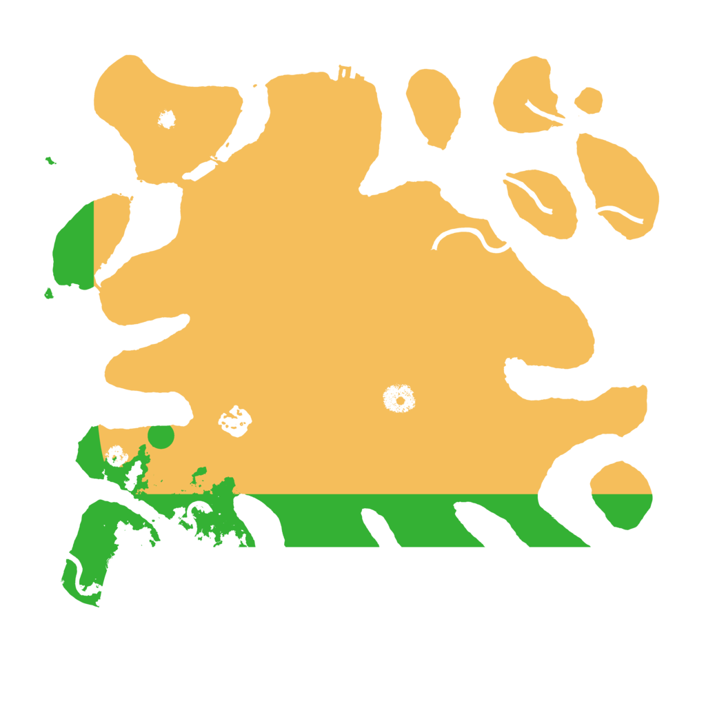 Biome Rust Map: Procedural Map, Size: 3500, Seed: 1848741976