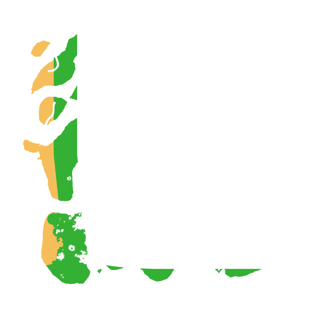 Biome Rust Map: Procedural Map, Size: 3636, Seed: 72401