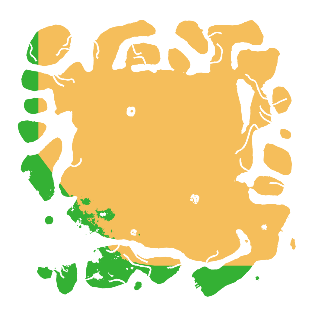 Biome Rust Map: Procedural Map, Size: 5000, Seed: 280420