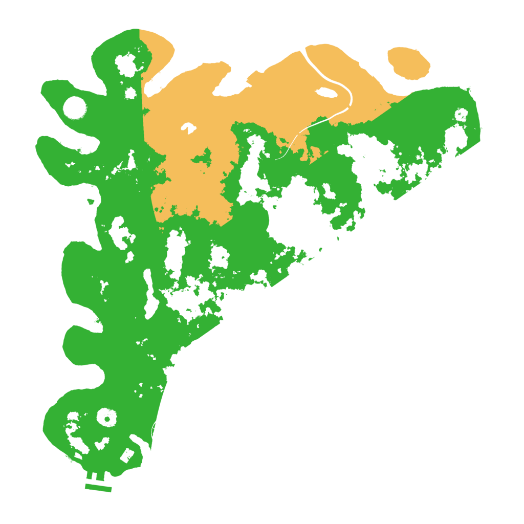 Biome Rust Map: Procedural Map, Size: 4000, Seed: 21641