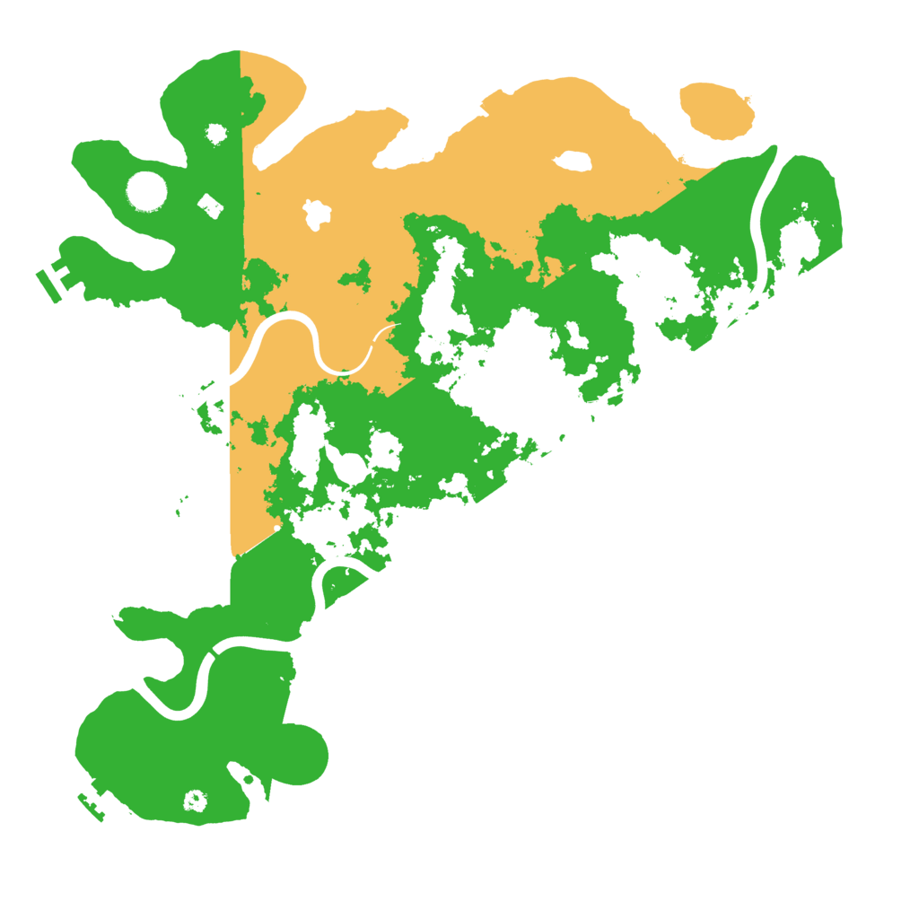 Biome Rust Map: Procedural Map, Size: 4000, Seed: 21641