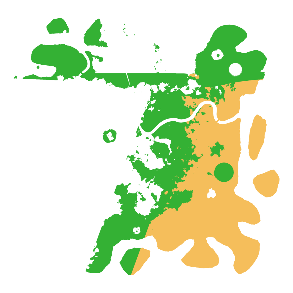 Biome Rust Map: Procedural Map, Size: 4000, Seed: 2020983530