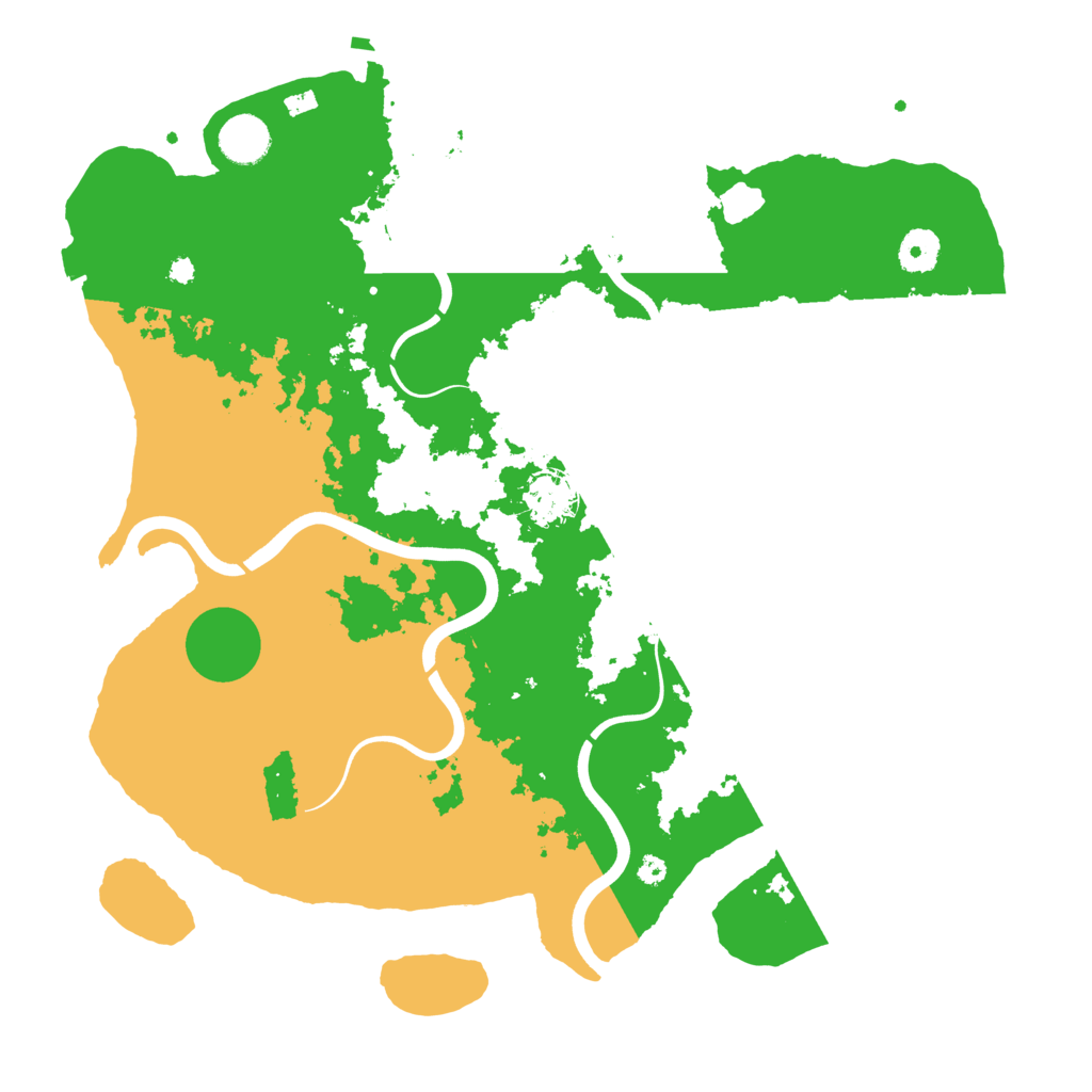 Biome Rust Map: Procedural Map, Size: 3850, Seed: 2130757399