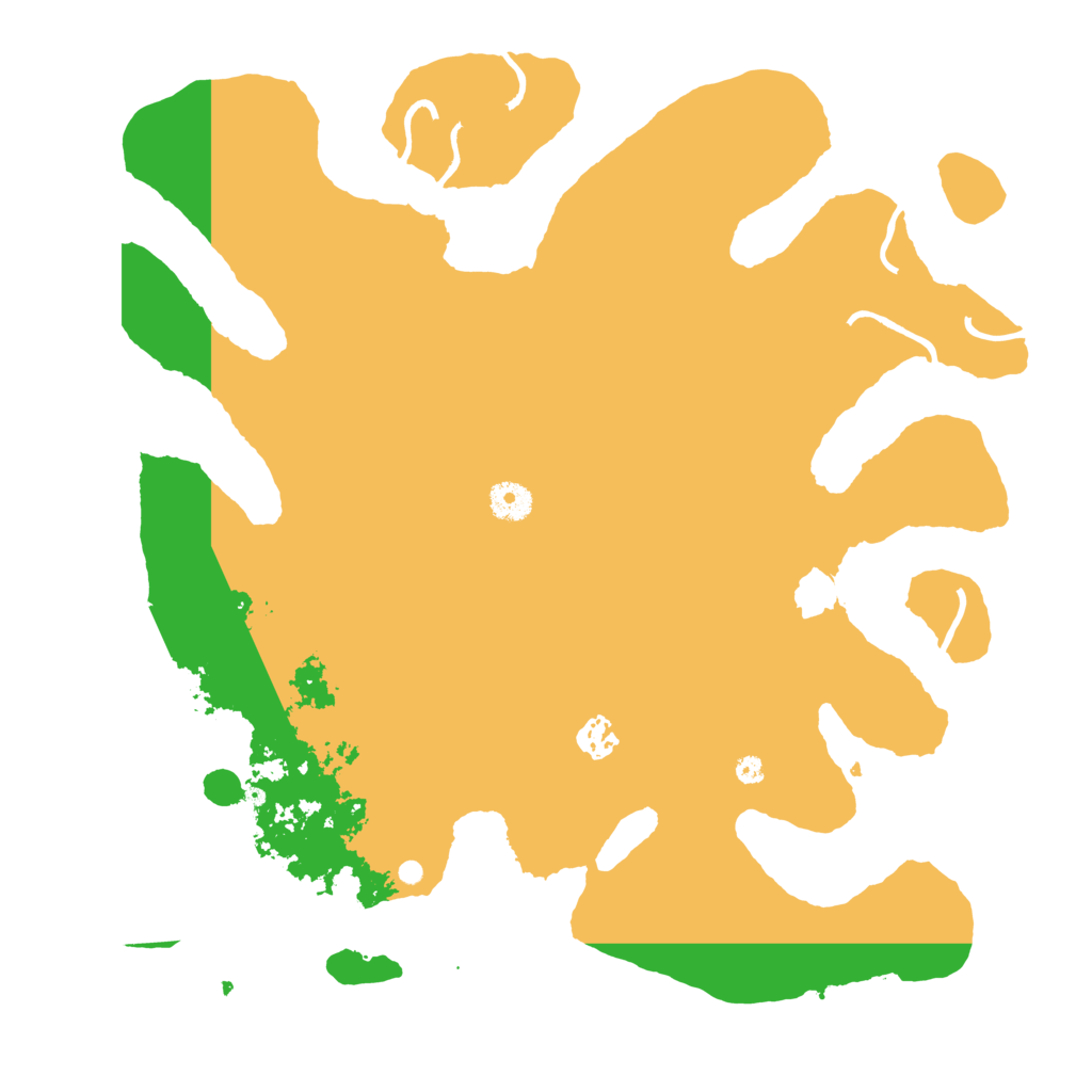 Biome Rust Map: Procedural Map, Size: 4000, Seed: 1988