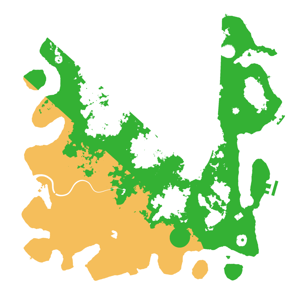 Biome Rust Map: Procedural Map, Size: 4000, Seed: 707271213
