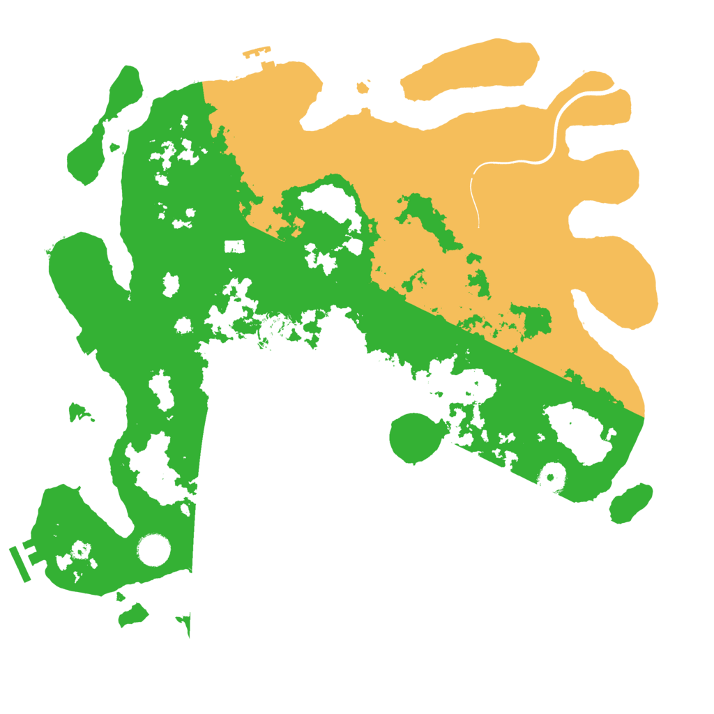 Biome Rust Map: Procedural Map, Size: 3850, Seed: 3693031