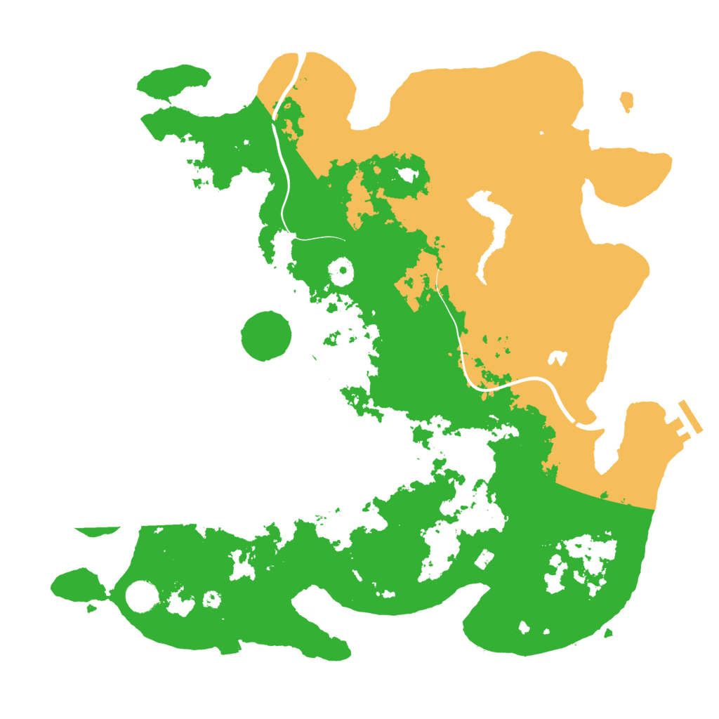 Biome Rust Map: Procedural Map, Size: 4000, Seed: 1472224802