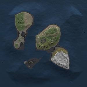 Thumbnail Rust Map: Procedural Map, Size: 1500, Seed: 1241382978, 4 Monuments