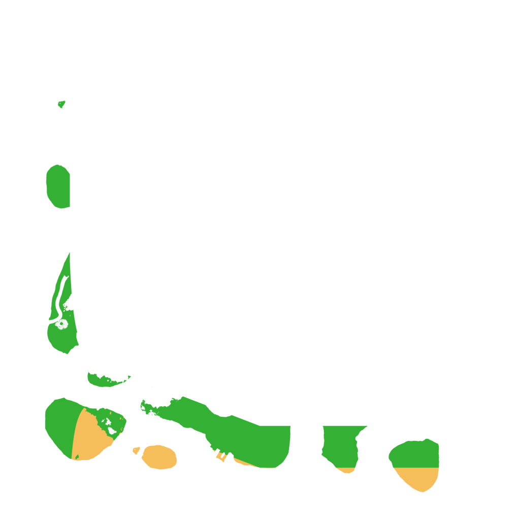 Biome Rust Map: Procedural Map, Size: 3500, Seed: 1828004099