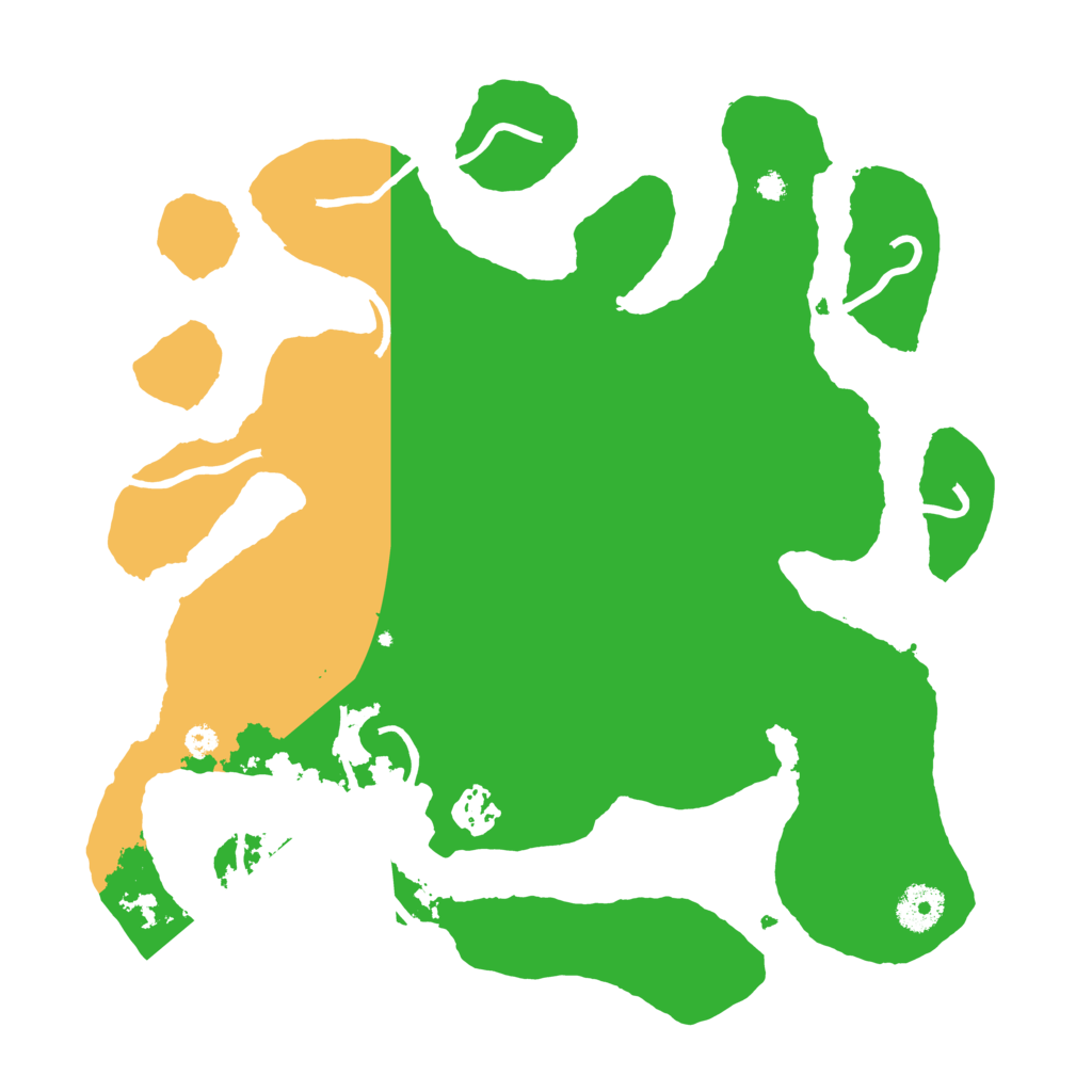 Biome Rust Map: Procedural Map, Size: 3500, Seed: 1286007522