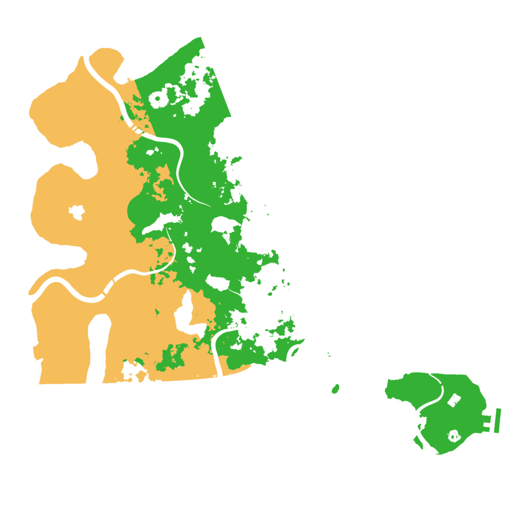 Biome Rust Map: Procedural Map, Size: 4250, Seed: 483894512