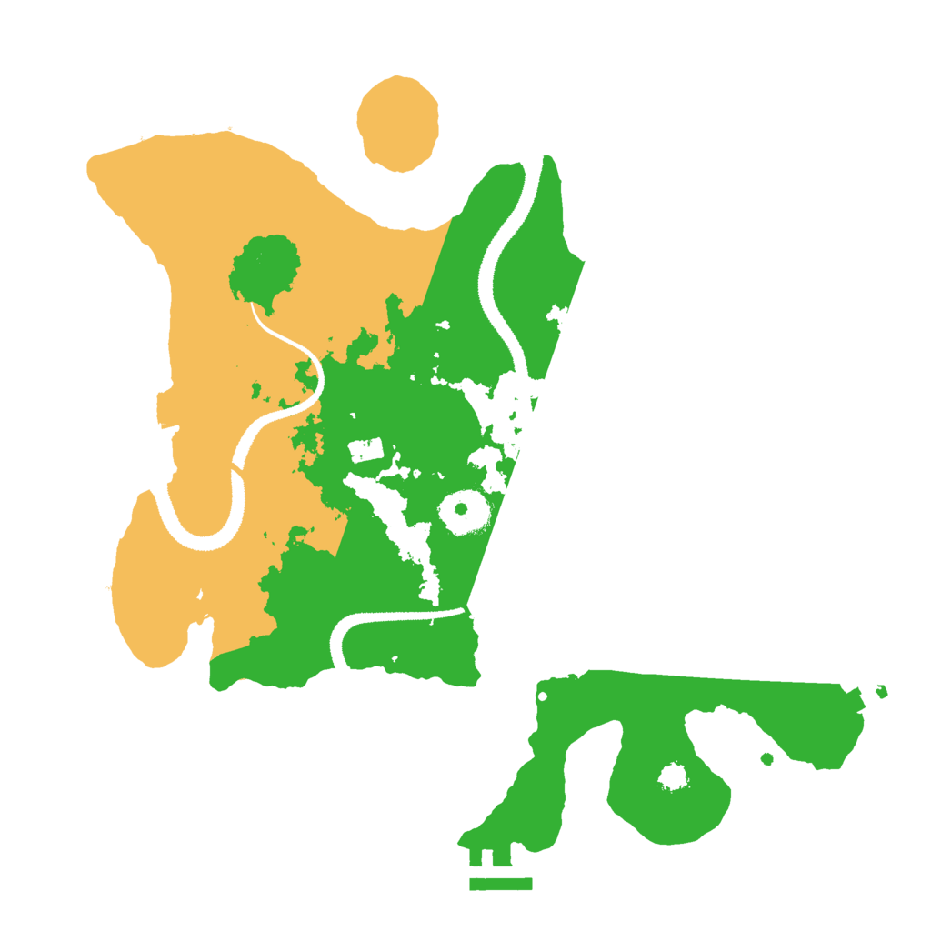 Biome Rust Map: Procedural Map, Size: 3000, Seed: 1022675889