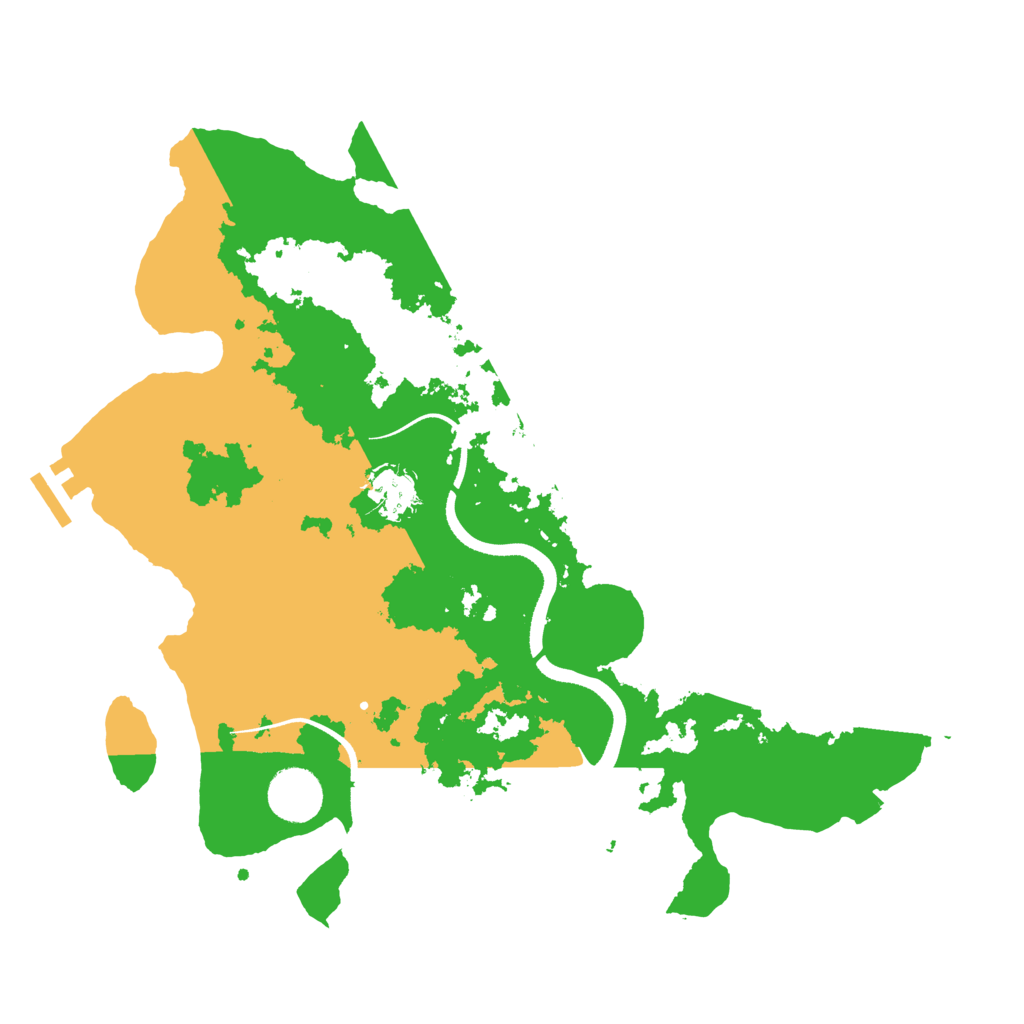 Biome Rust Map: Procedural Map, Size: 3500, Seed: 1790937848