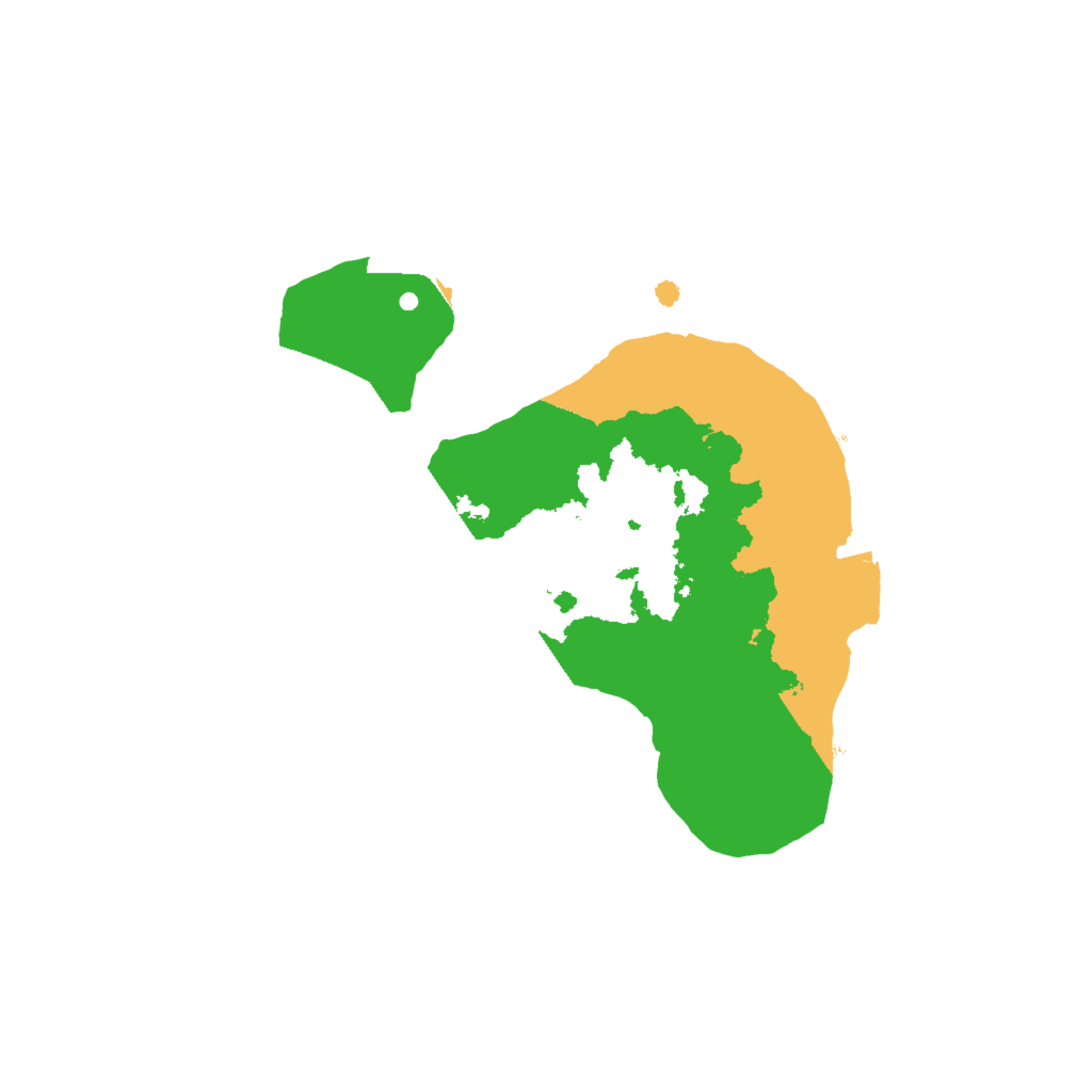 Biome Rust Map: Procedural Map, Size: 1770, Seed: 1441078741