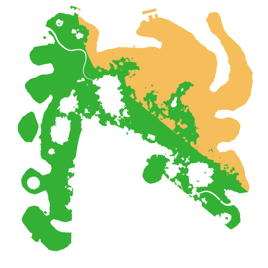 Biome Rust Map: Procedural Map, Size: 3750, Seed: 984