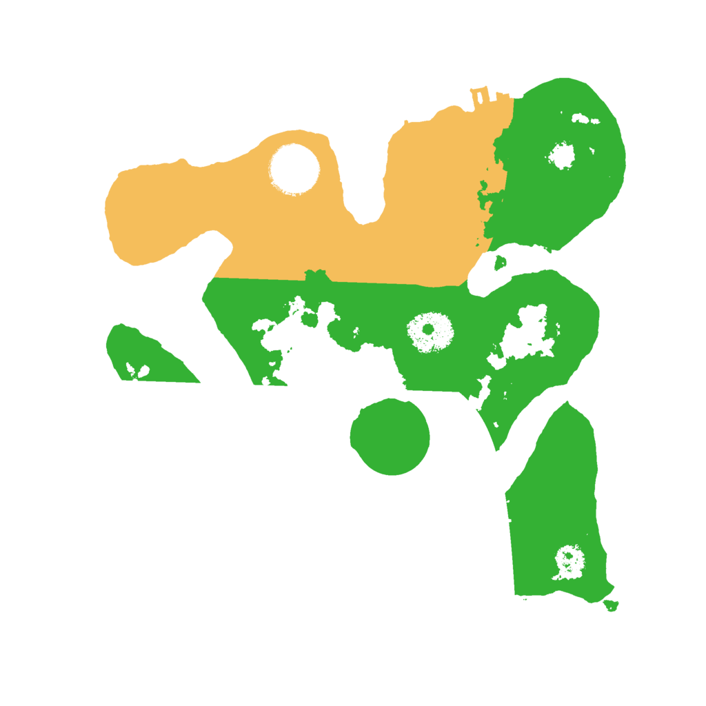 Biome Rust Map: Procedural Map, Size: 2500, Seed: 777777777