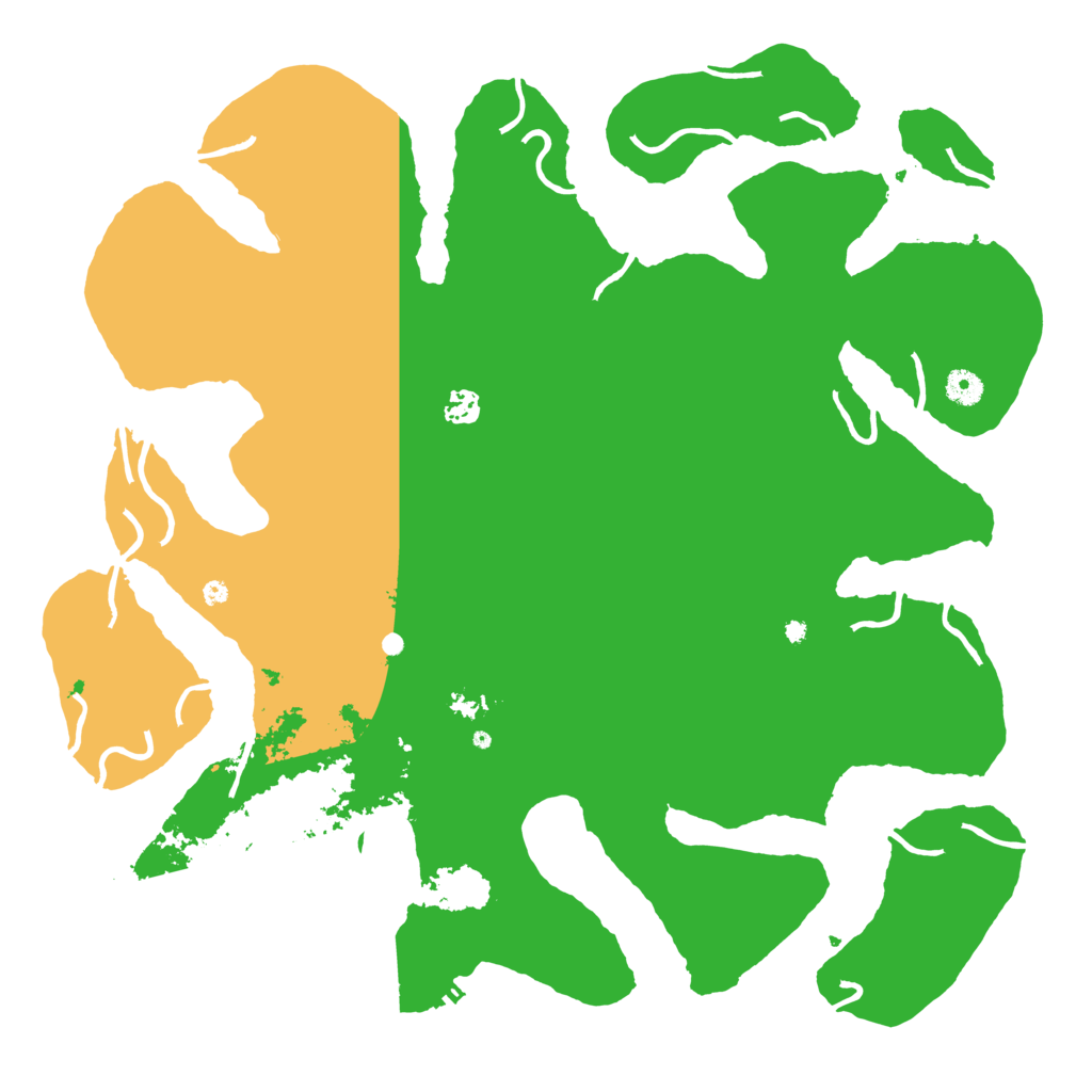 Biome Rust Map: Procedural Map, Size: 4500, Seed: 9092021