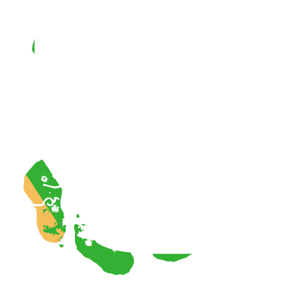 Biome Rust Map: Procedural Map, Size: 3500, Seed: 32089