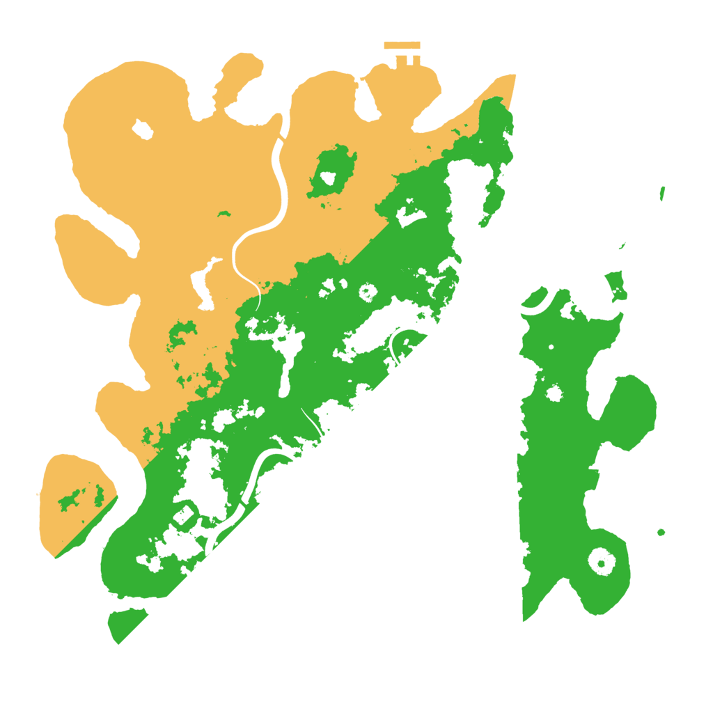 Biome Rust Map: Procedural Map, Size: 4000, Seed: 5666444