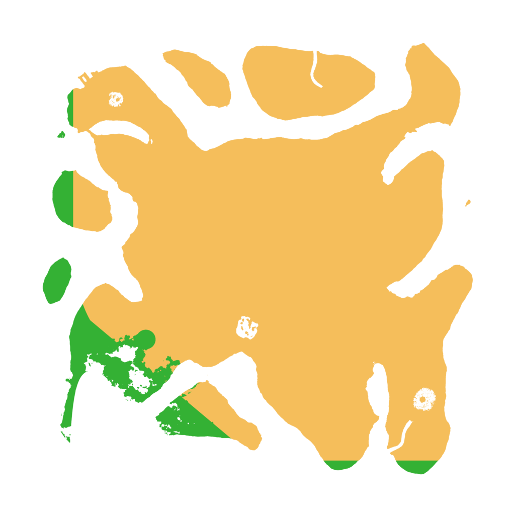 Biome Rust Map: Procedural Map, Size: 3500, Seed: 1656801552