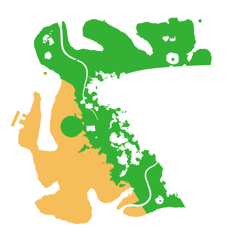 Biome Rust Map: Procedural Map, Size: 3000, Seed: 1483584895