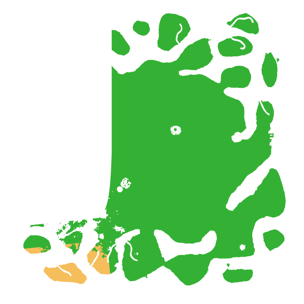 Biome Rust Map: Procedural Map, Size: 4500, Seed: 526741456