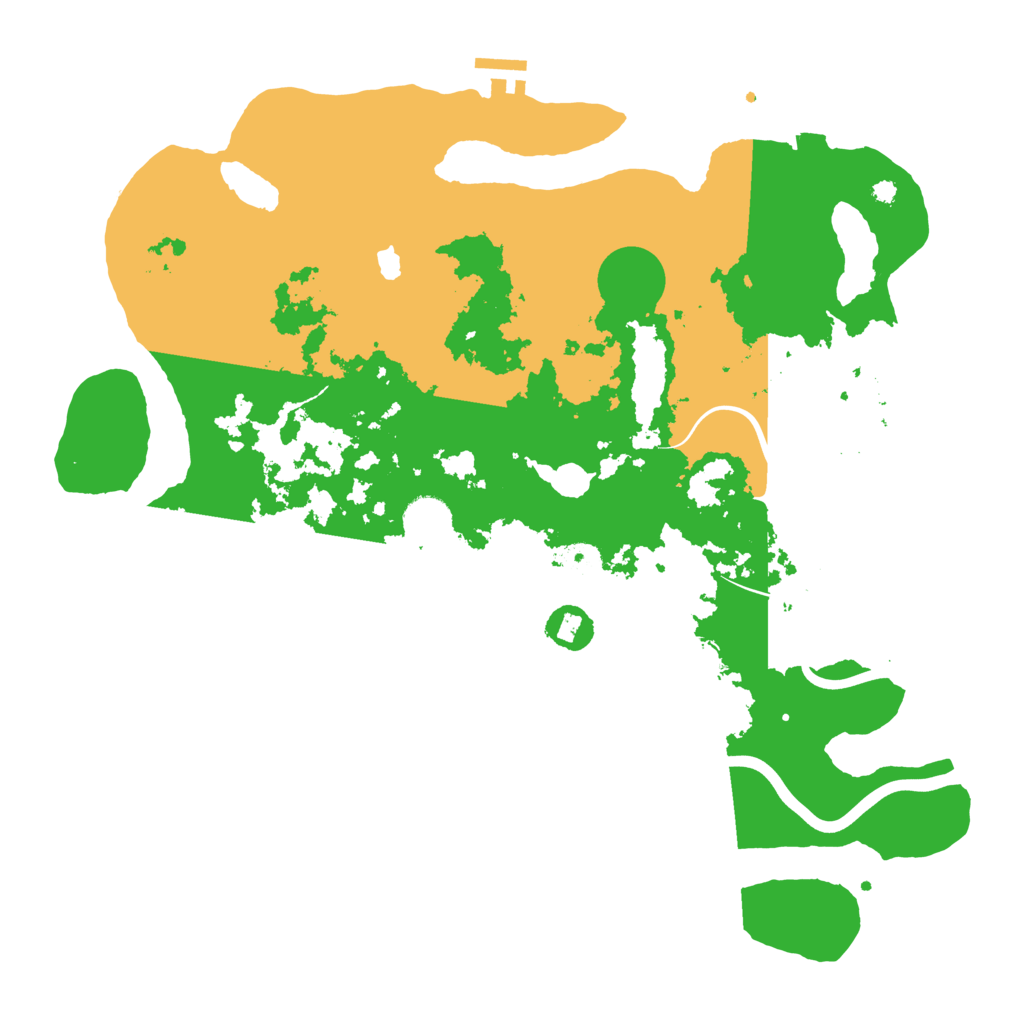 Biome Rust Map: Procedural Map, Size: 4000, Seed: 919118814