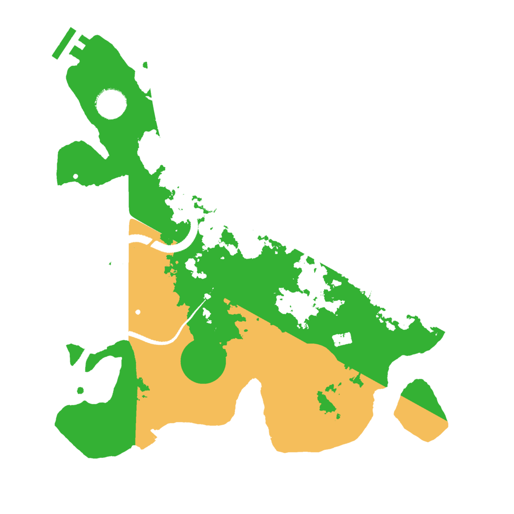 Biome Rust Map: Procedural Map, Size: 3000, Seed: 1443927373