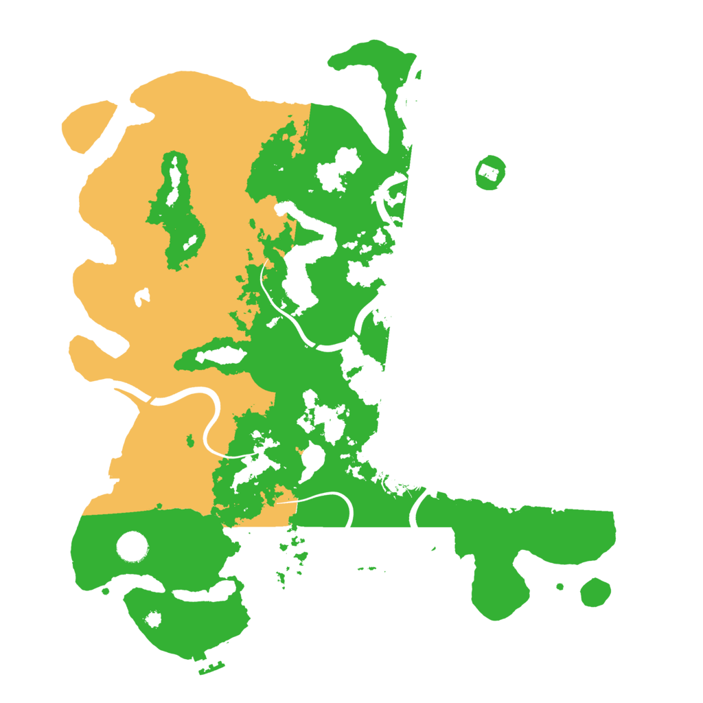 Biome Rust Map: Procedural Map, Size: 4000, Seed: 52134089