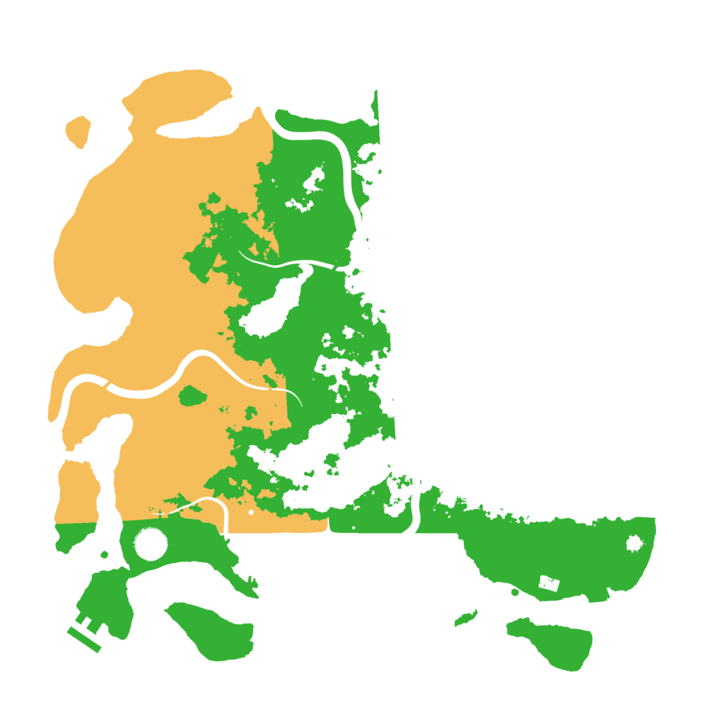 Biome Rust Map: Procedural Map, Size: 3850, Seed: 195602449