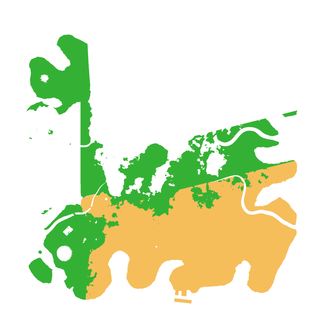 Biome Rust Map: Procedural Map, Size: 3751, Seed: 1