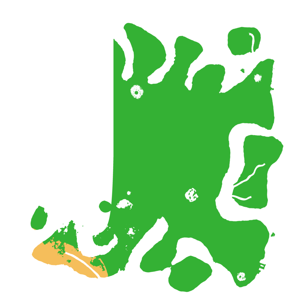 Biome Rust Map: Procedural Map, Size: 3600, Seed: 3534262