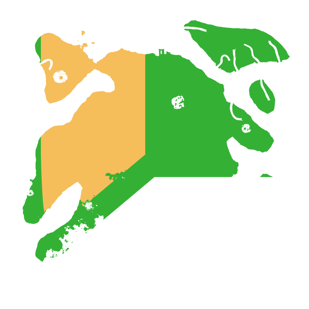 Biome Rust Map: Procedural Map, Size: 3500, Seed: 1026072660