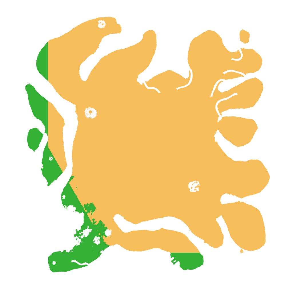 Biome Rust Map: Procedural Map, Size: 3750, Seed: 25291229