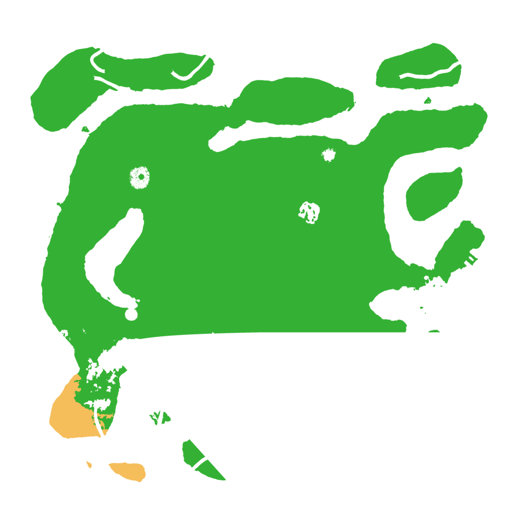 Biome Rust Map: Procedural Map, Size: 3700, Seed: 1841338225