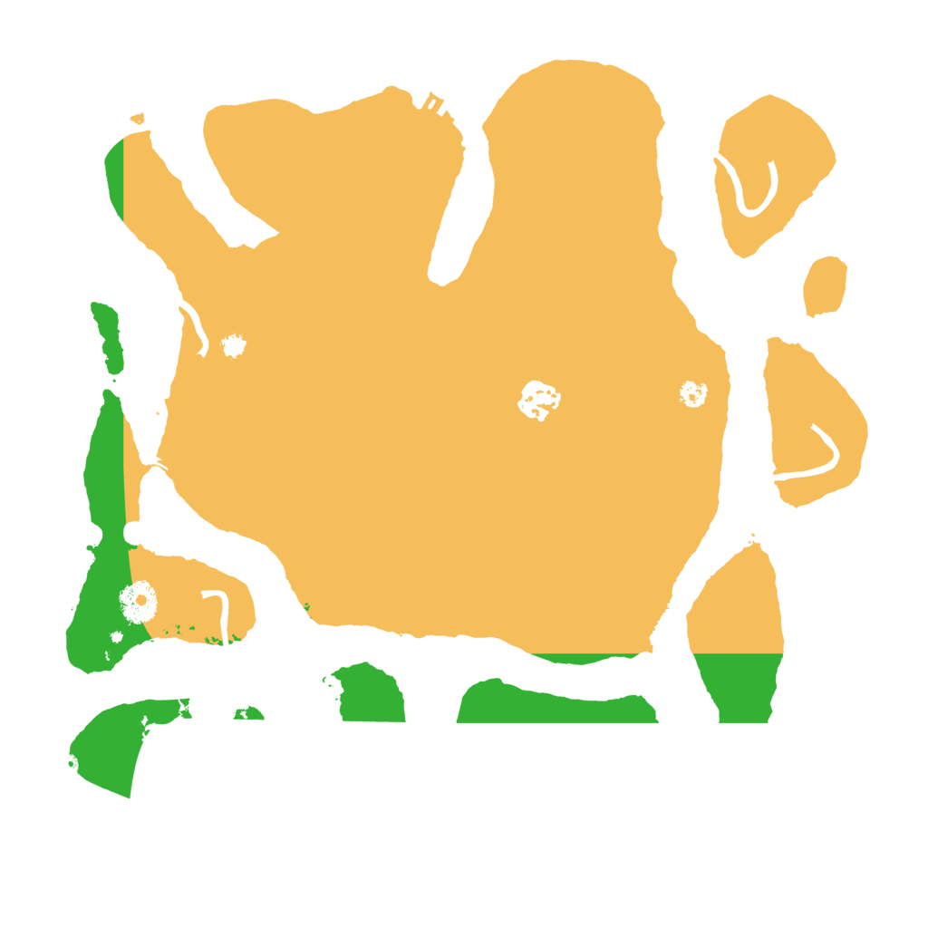 Biome Rust Map: Procedural Map, Size: 3500, Seed: 7823234